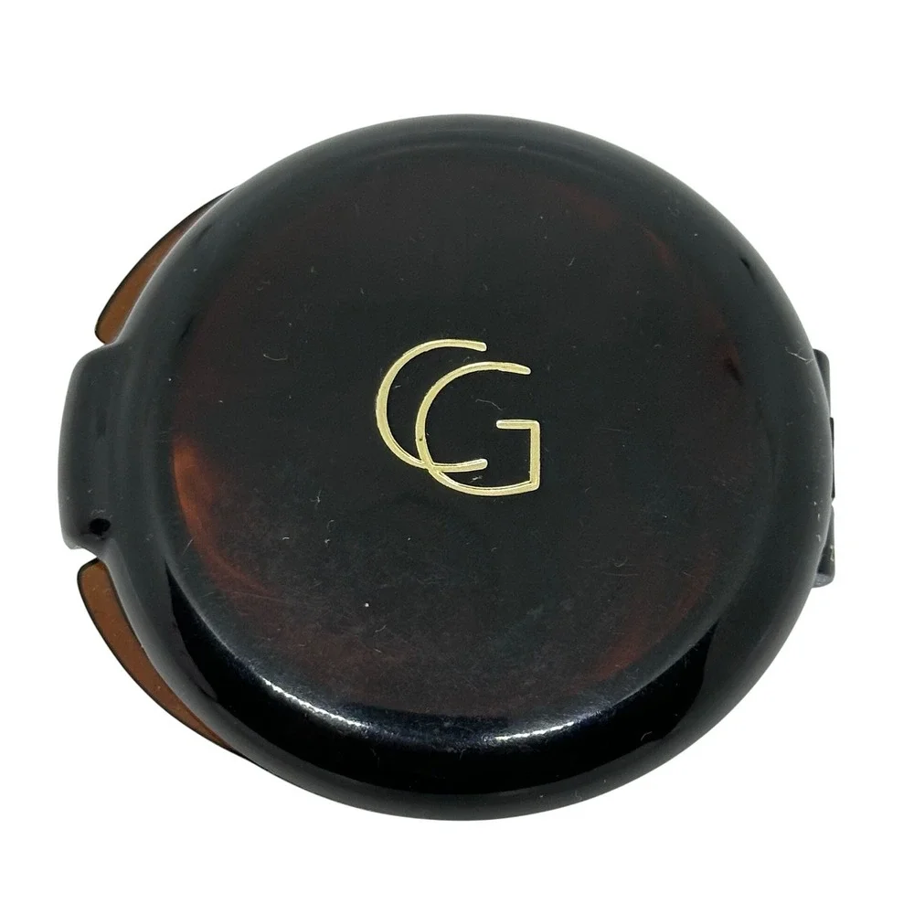 VTG Cover Girl Pressed Powder Medium Brown Tortoise Shell Compact 143A